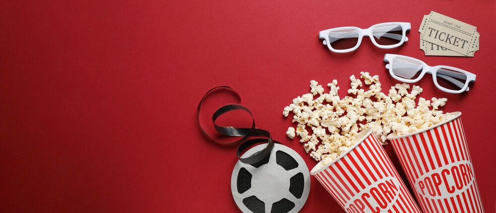 Items that may be included in a movie-related raffle prize